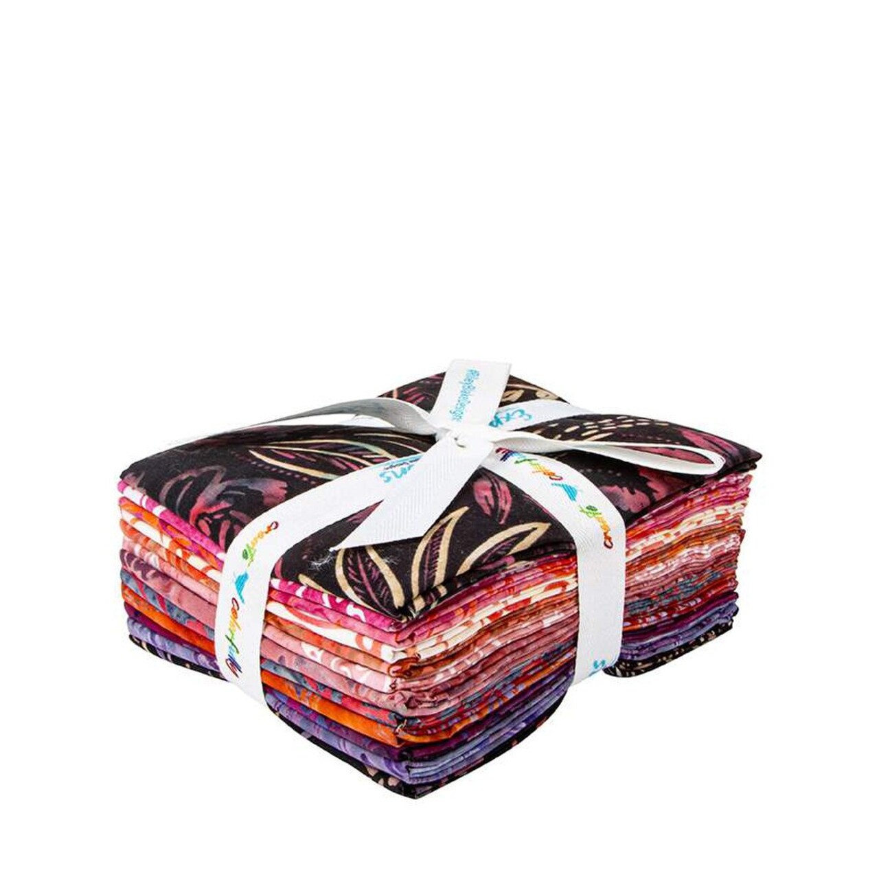 Expressions Batiks Fat Quarter Bundle in Chalk and Charcoal B